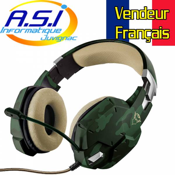 micro casque gamer gaming jeu joueur trust montpellier ganges