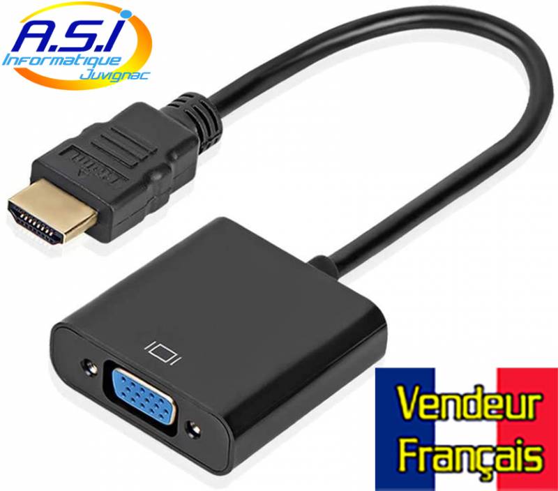 adaptateur HDMI vers VGA