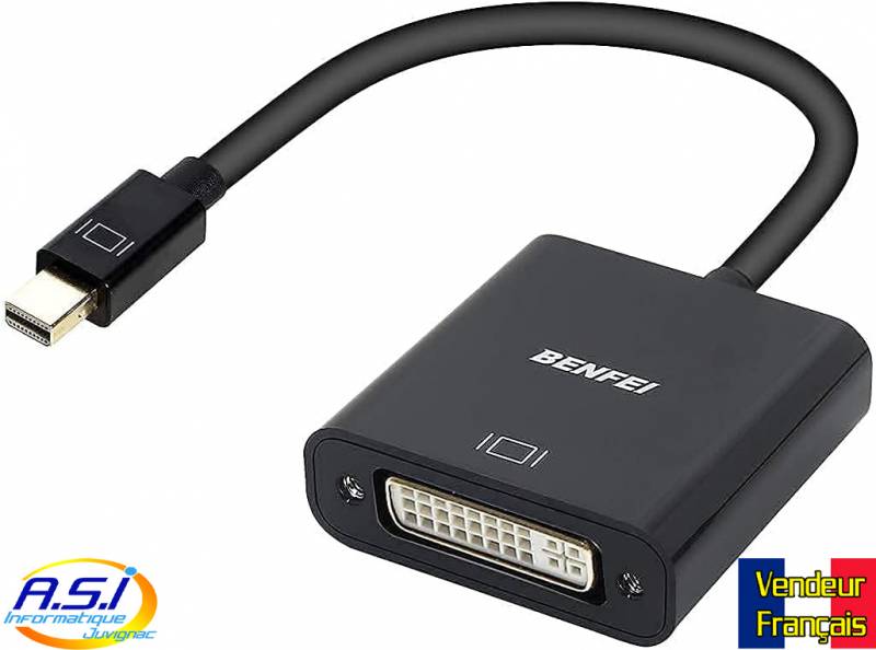 adaptateur transformateur mini displayport dvi Montpellier Hérault France Clermont Ferrand
