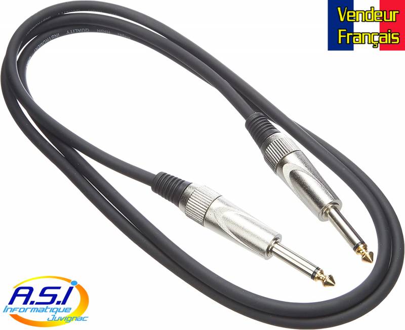 Cable jack Sono Guitare Montpellier Pignan Cournonterral Fabrègues Laverune