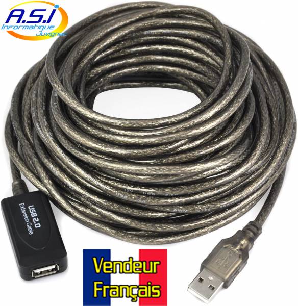 rallonge prolongateur USB femmelle vers USB Male