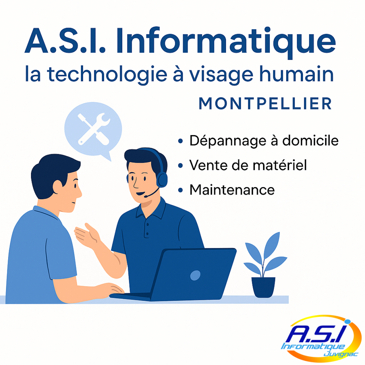dépannage informatique valée de l'Hérault et Montpellier