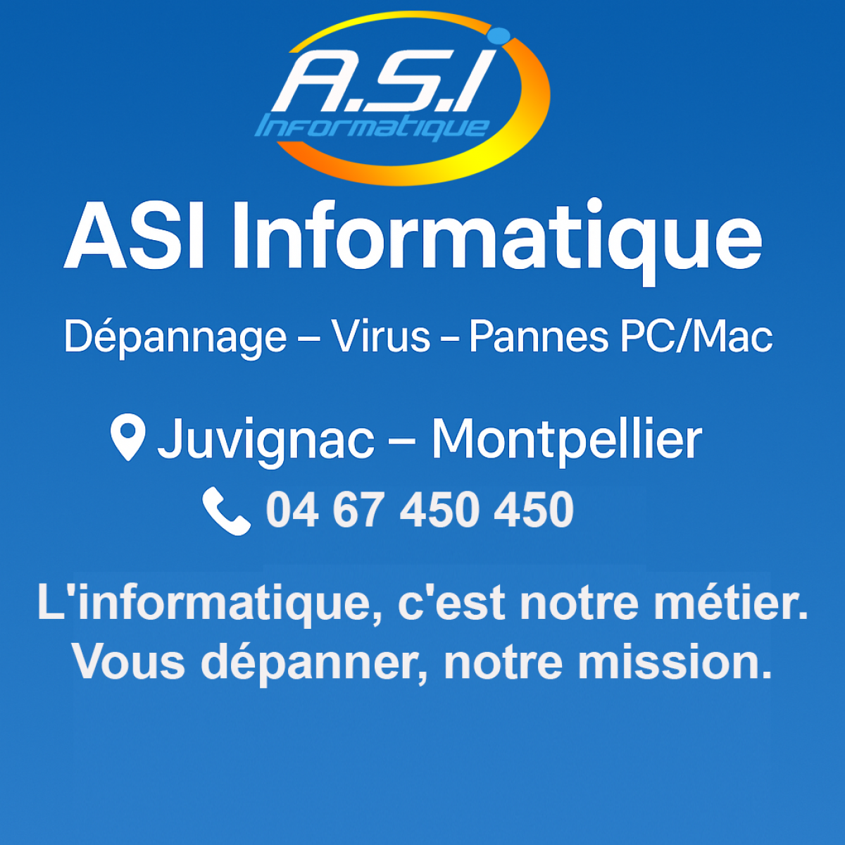 faire réparer son ordinateur portable à Montpellier / faire réparer mon ordinateur à Clermont l'Hérault