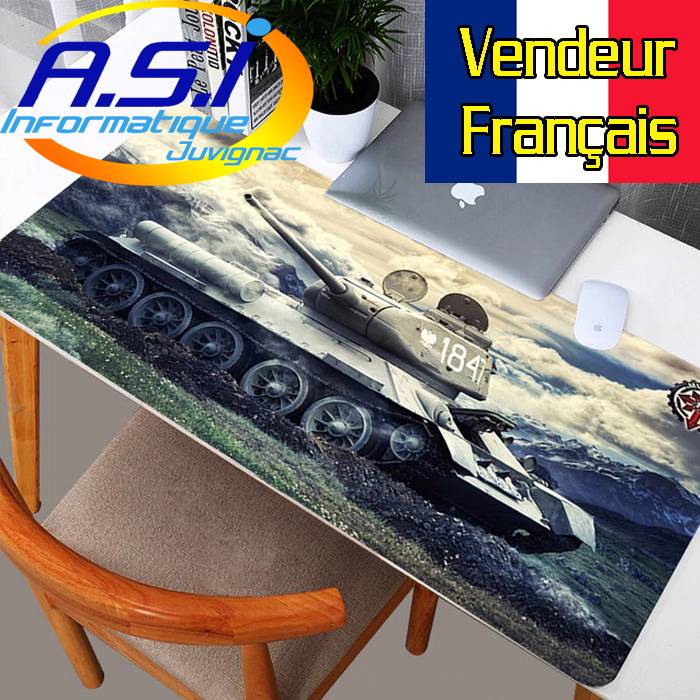 grand tapis de souris game of tank pas cher Montpellier France Rennes Strasbourg Metz Annecy Biarritz