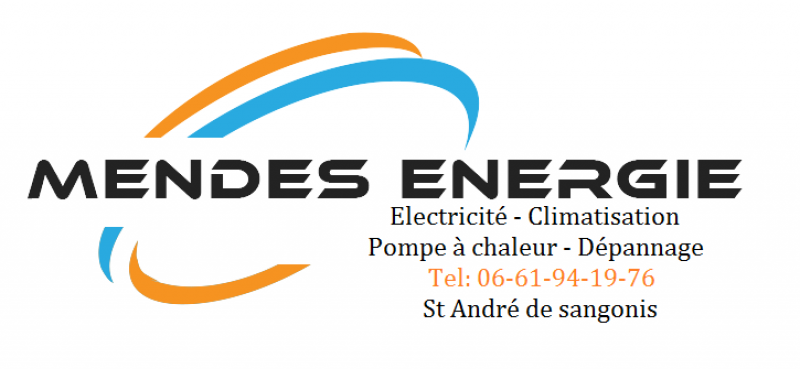 mendes energie electricien frigoriste clim montpellier St andré de sangonis clermontl'hérault