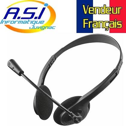 Micro Casque Trust Ziva Montpellier Sète Beziers Agde Lunel Frontignan