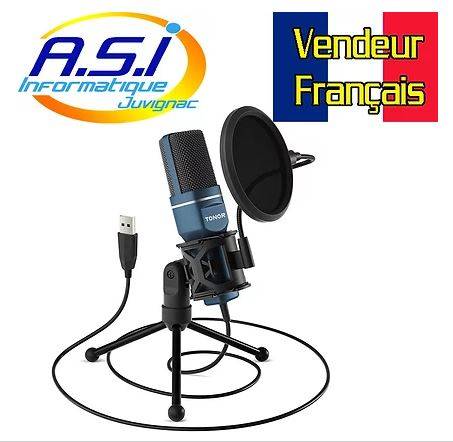 micro pied anti pop visioconference pas cher montpellier lattes perols castelnau lez prades montferrier