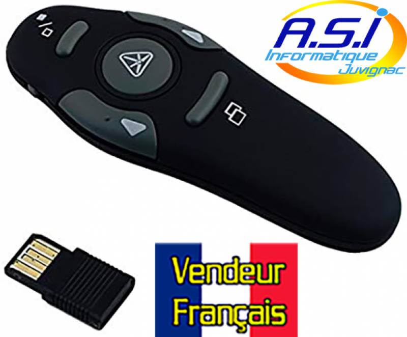 telecommande pointeur laser powerpoint reunion presentation ppt presentateur pptx Montpellier France