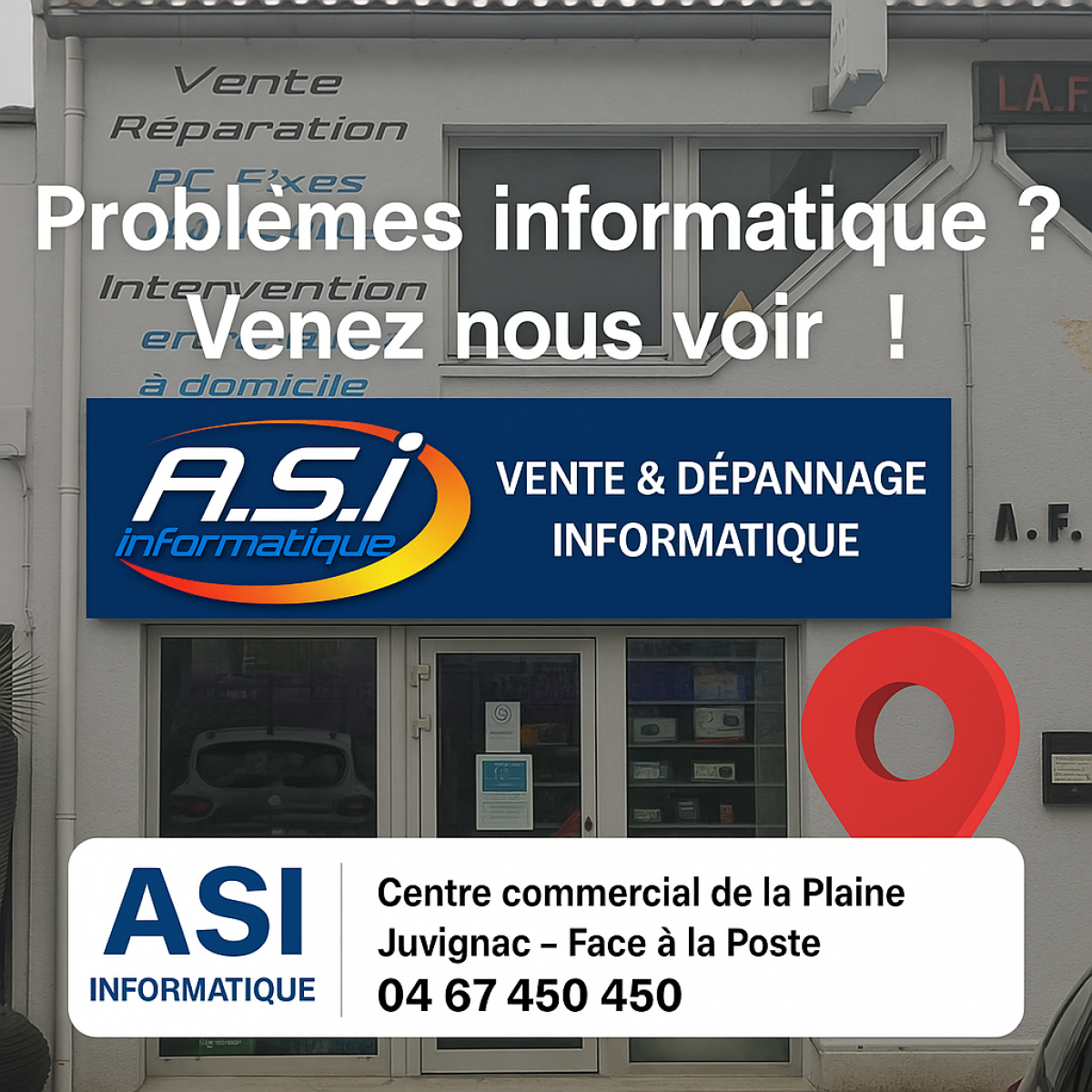 Réparation ordinateur Standré de Sangonis, Dépannage pc portable Saint Clément de Rivière, Felix, Saturnin 