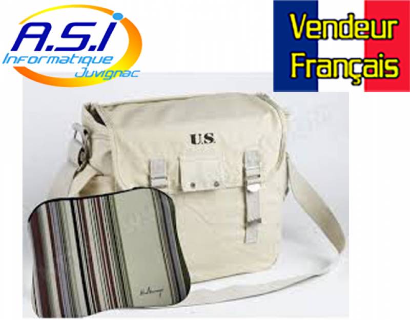 sac US besace ordinateur sacoche sac ordinateur pc lmac macbook apple montpellier halterrego