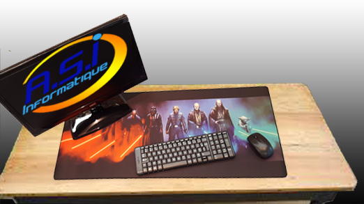 gamer tapis souris montpellier gaming 34 bureau sous main