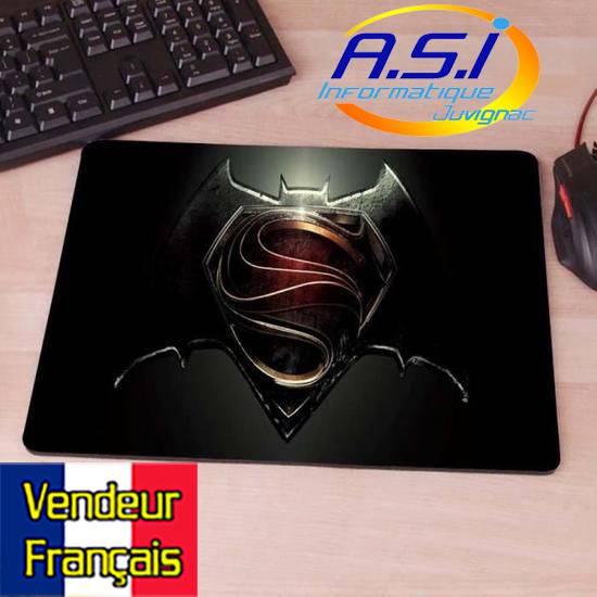 tapis de souris superman batman le film