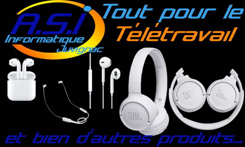 ecouteur casque micro téléptravail montpellier 34