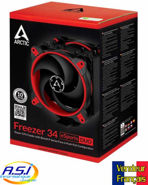 ventirad gamer freezer artic rouge montpellier