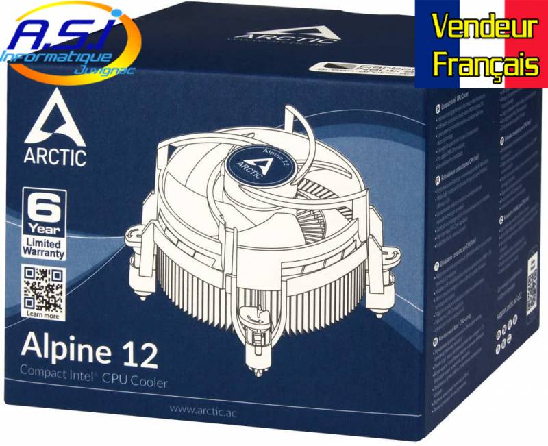 Ventilateur artic alpine 12 processeur ordinateur Montpellier